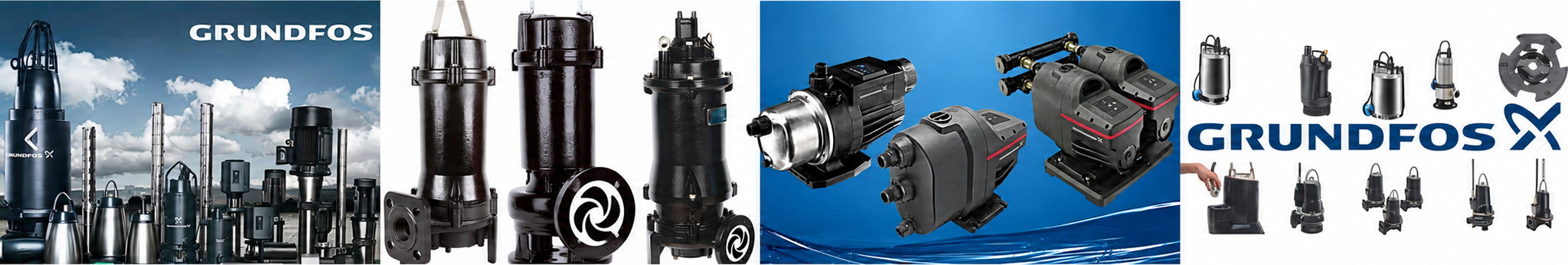 Насосы Grundfos: дренажные, фекальные, станции